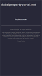 Mobile Screenshot of dubaipropertyportal.net