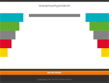 Tablet Screenshot of dubaipropertyportal.net
